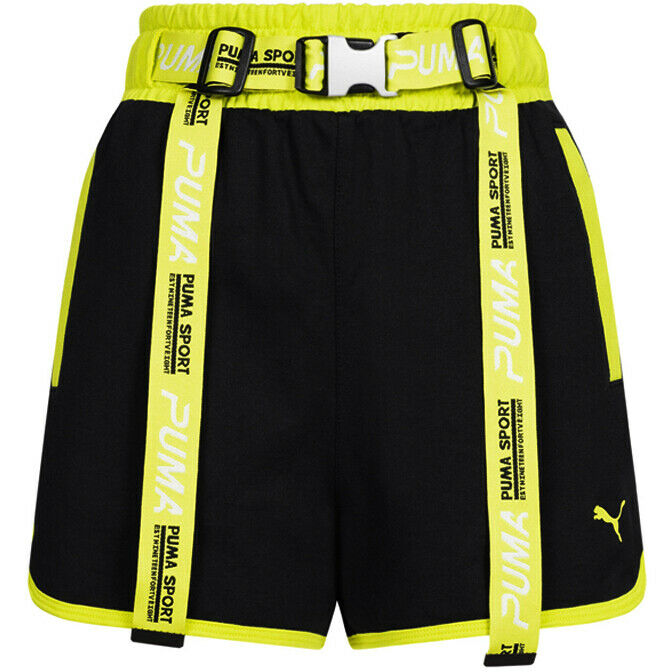 Puma Xtreme Tape Highwaist Womens Black Shorts