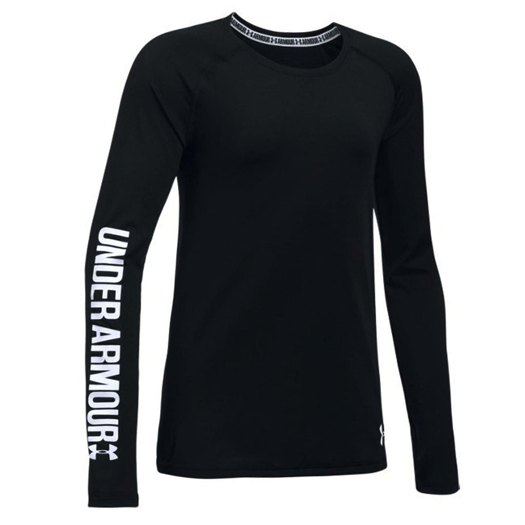 Under Armour Girls Heatgear Black Bselayer