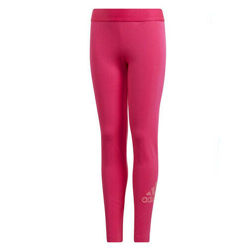 Adidas Must Have Badge Of Sports Kids Pink Leggings