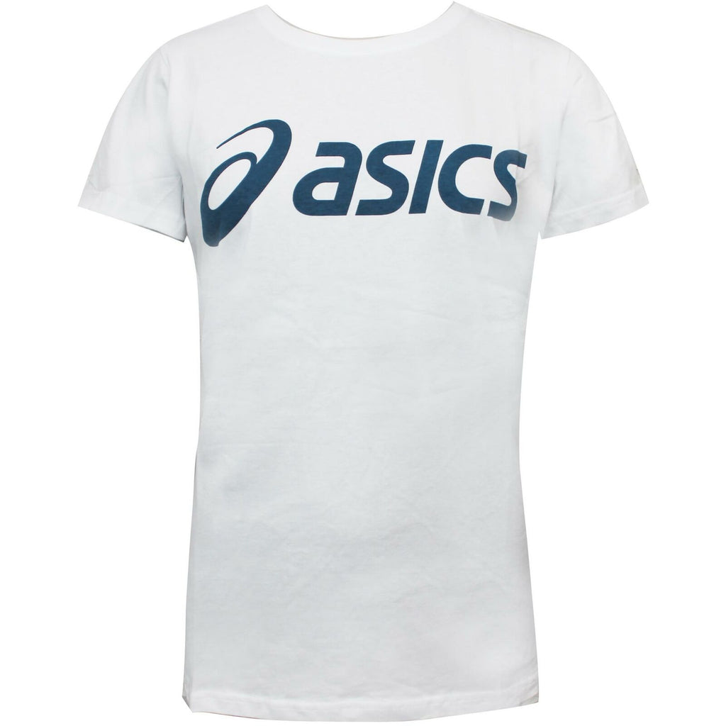 Asics Logo Womens White T-Shirt