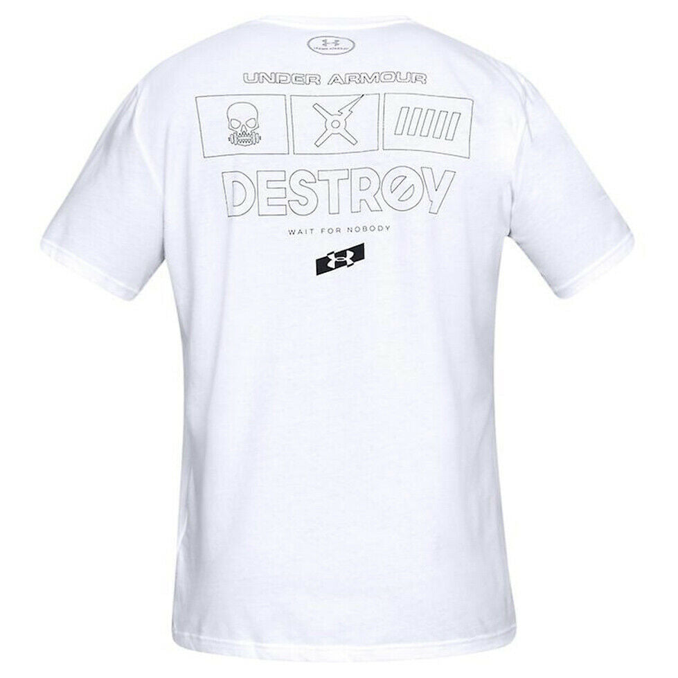 Under ArmourWait For Nobody T-Shirt White - Mens