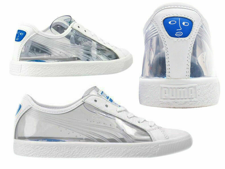 Puma Clyde Clear Shantell Martin Unisex White Trainers