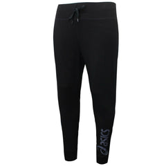 Asics Logo Womens Black Track Pants