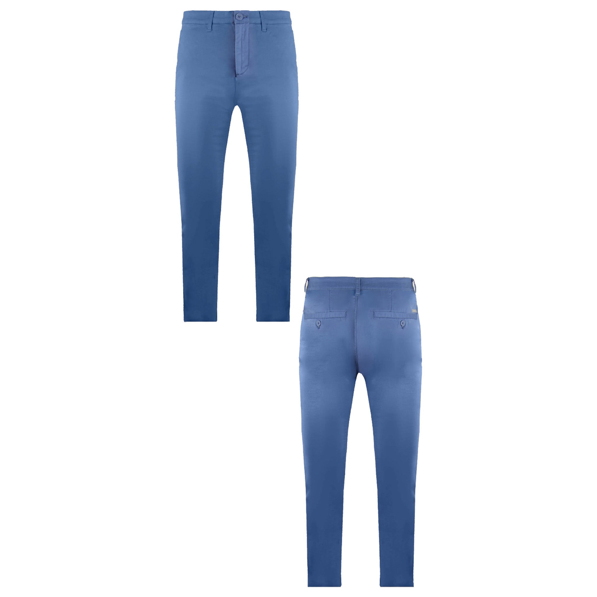 Armani Exchange Slim Fit Mens Blue Chinos