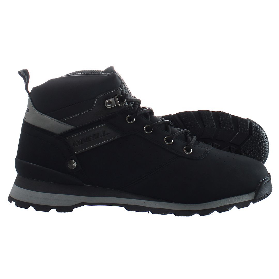 O'Neill Grand Teton Mens Black Mid Boots