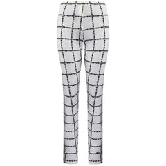 Puma DryCell Stretch Waist Checkered Black/White Womens Leggings 903759 02