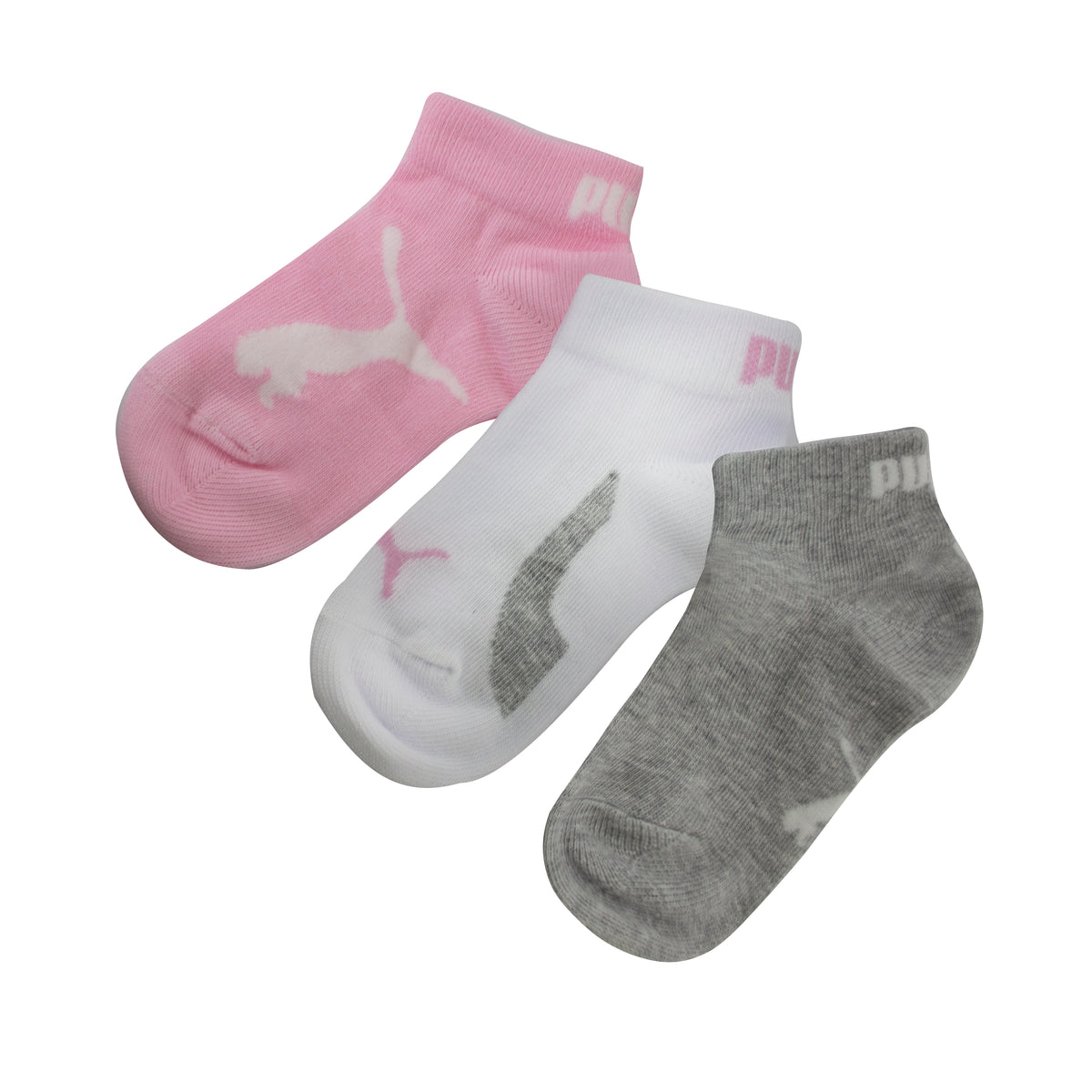 PumaQuarter 3 Pack Socks - Kids