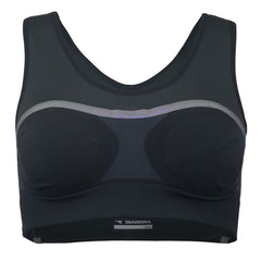 Diadora Glamfit Womens Black Sports Bra