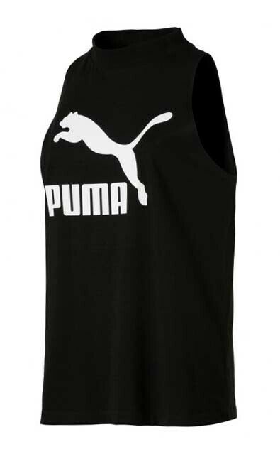 Puma Classics Logo Womens Black Vest