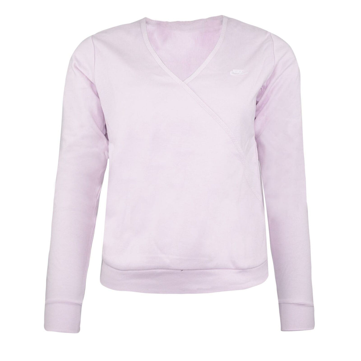 Nike Womens Active V Neck Pink Jumper