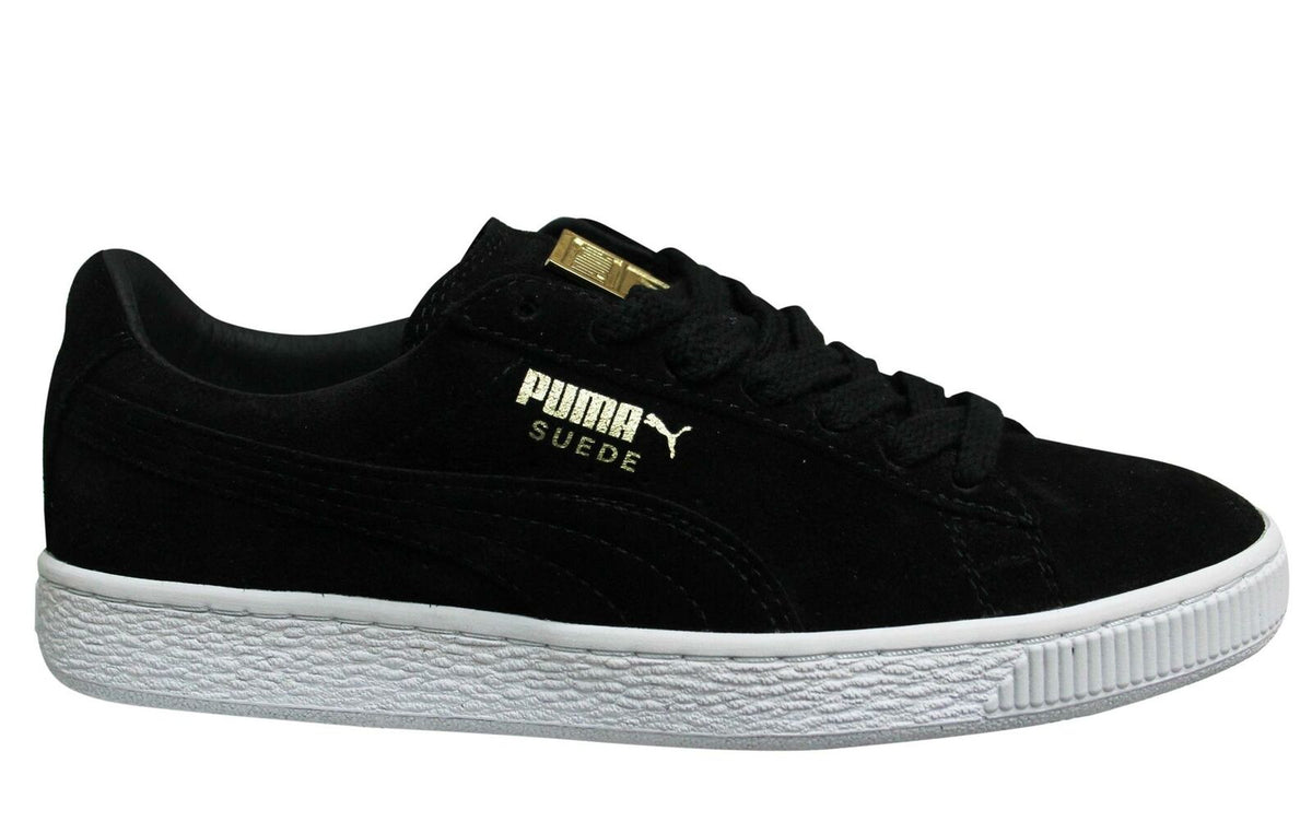 Puma Suede Mens  Black Trainers