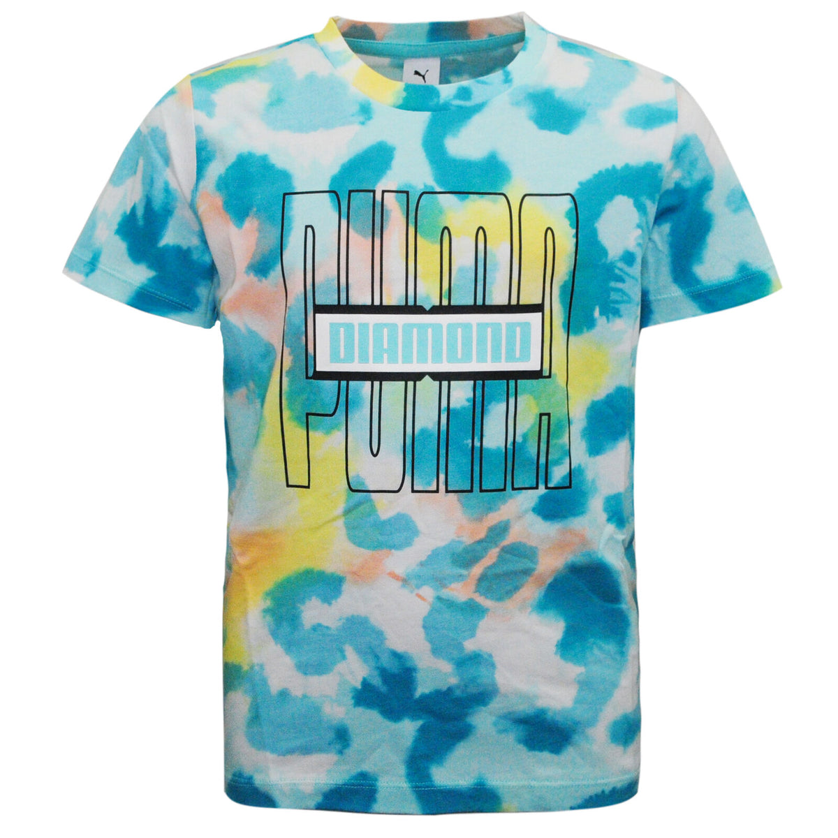 Puma x Diamond AOP Junior Tie Dye T-Shirt