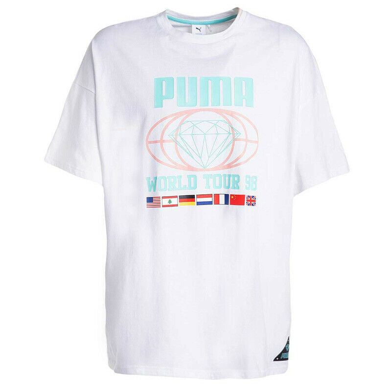 Puma x Diamond Supply Mens White T-Shirt