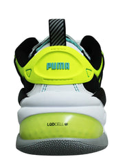 Puma LQD Cell Omega Lab Mens White/Yellow Trainers