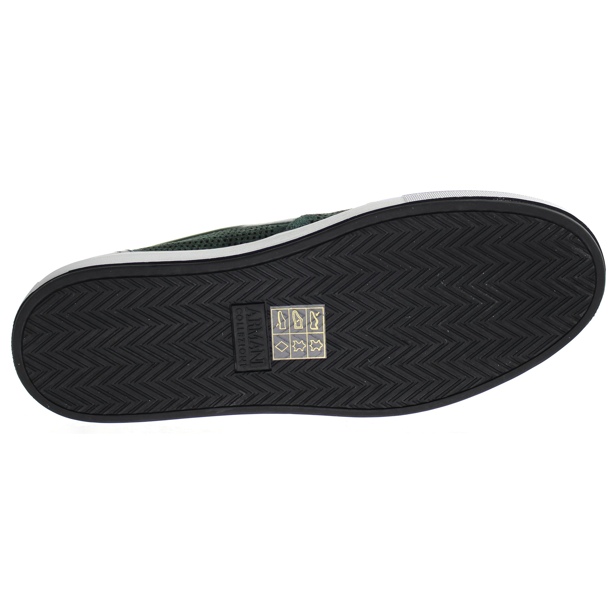 Armani ACJ Mens Green Trainers