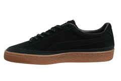 Puma Suede Classic Brogue Mens Black Trainers