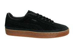 Puma Suede Classic Brogue Mens Black Trainers