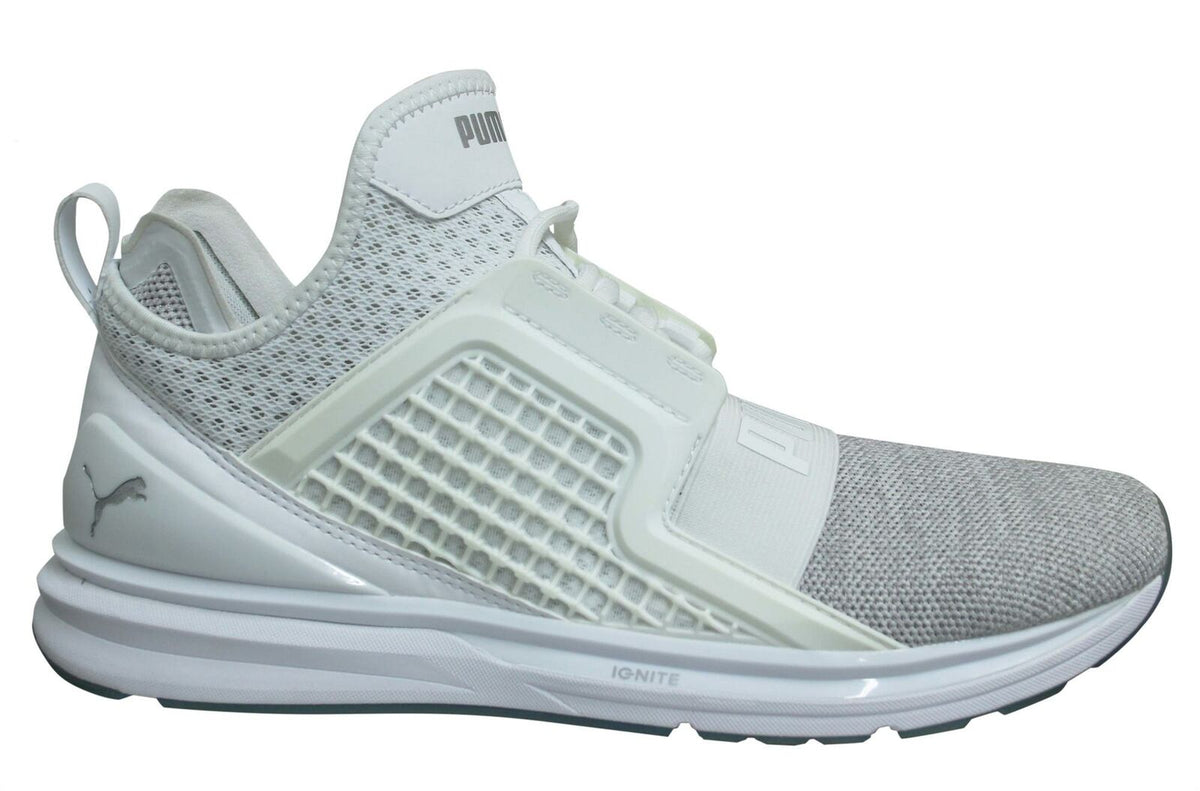 Puma Ignite Limitless Mens White Running Shoes