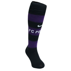 Nike FC Porto Mens Black/Purple Football Socks