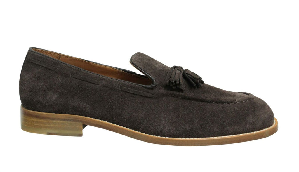 Hackett London FC Tassel Mens Dark Brown Shoes