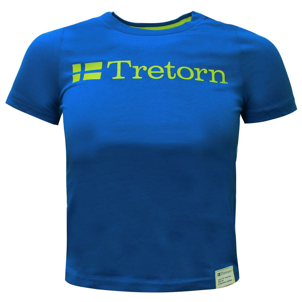 Tretorn Logo Kids Blue T-Shirt