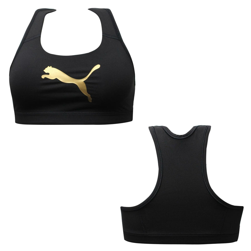 Puma Womens 4Keeps Black Sports Bra