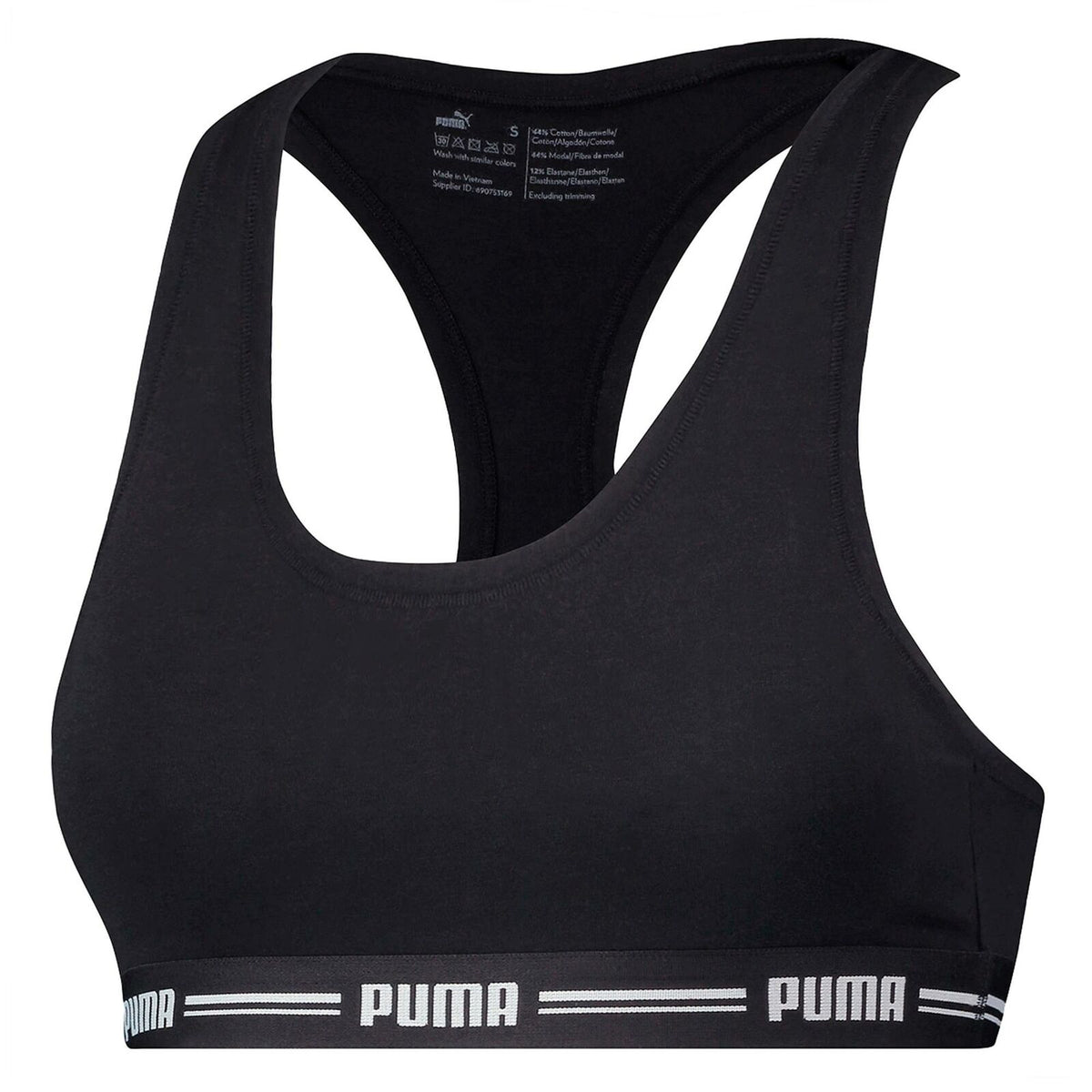 Puma Iconic Womens Black Sports Bra