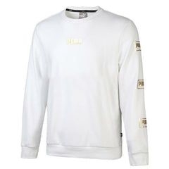 Puma Holiday Pack TR Mens White Jumper