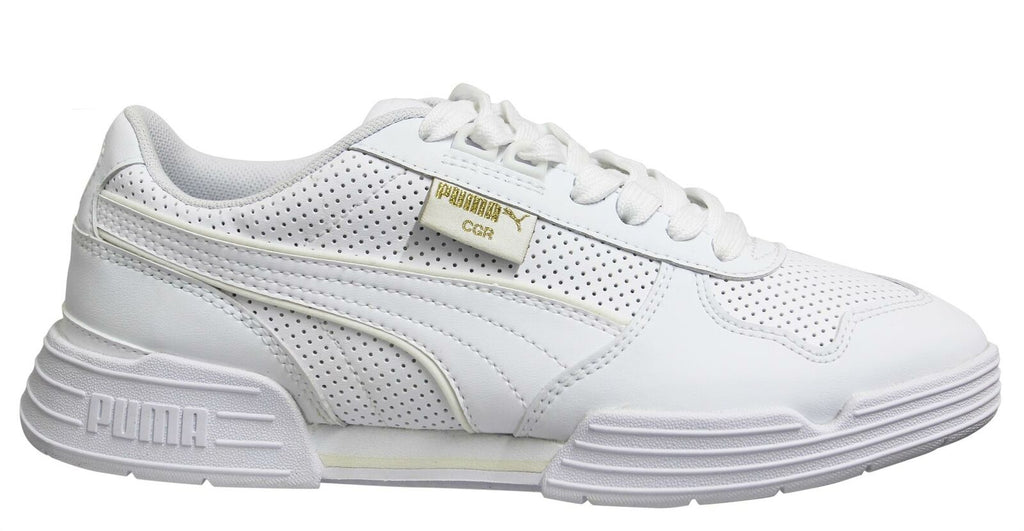 Puma CGR Perforated Mens White Trainers