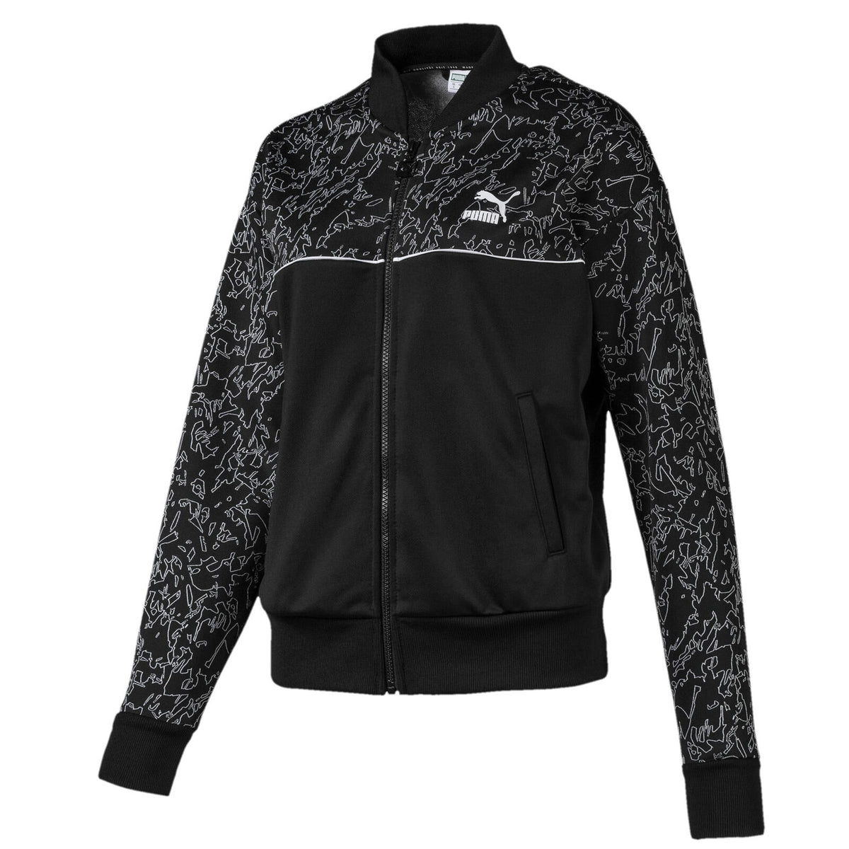 Puma Womens Black Track Jacket