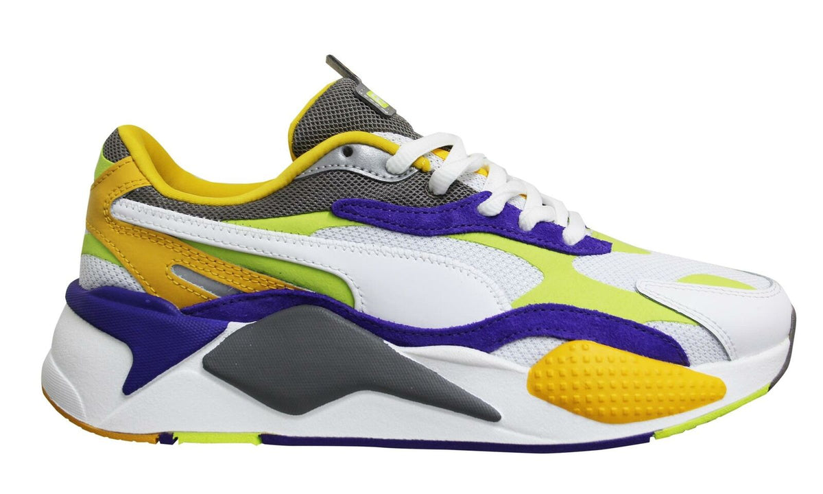 Puma RS-X3 Level Up Mens White Running Shoes