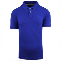 Eden Park Paris Cotton Blue Polo Shirt