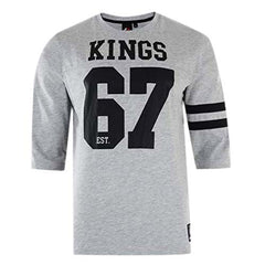 Majestic Fortier Heavyweight LA Kings Mens Grey T-Shirt