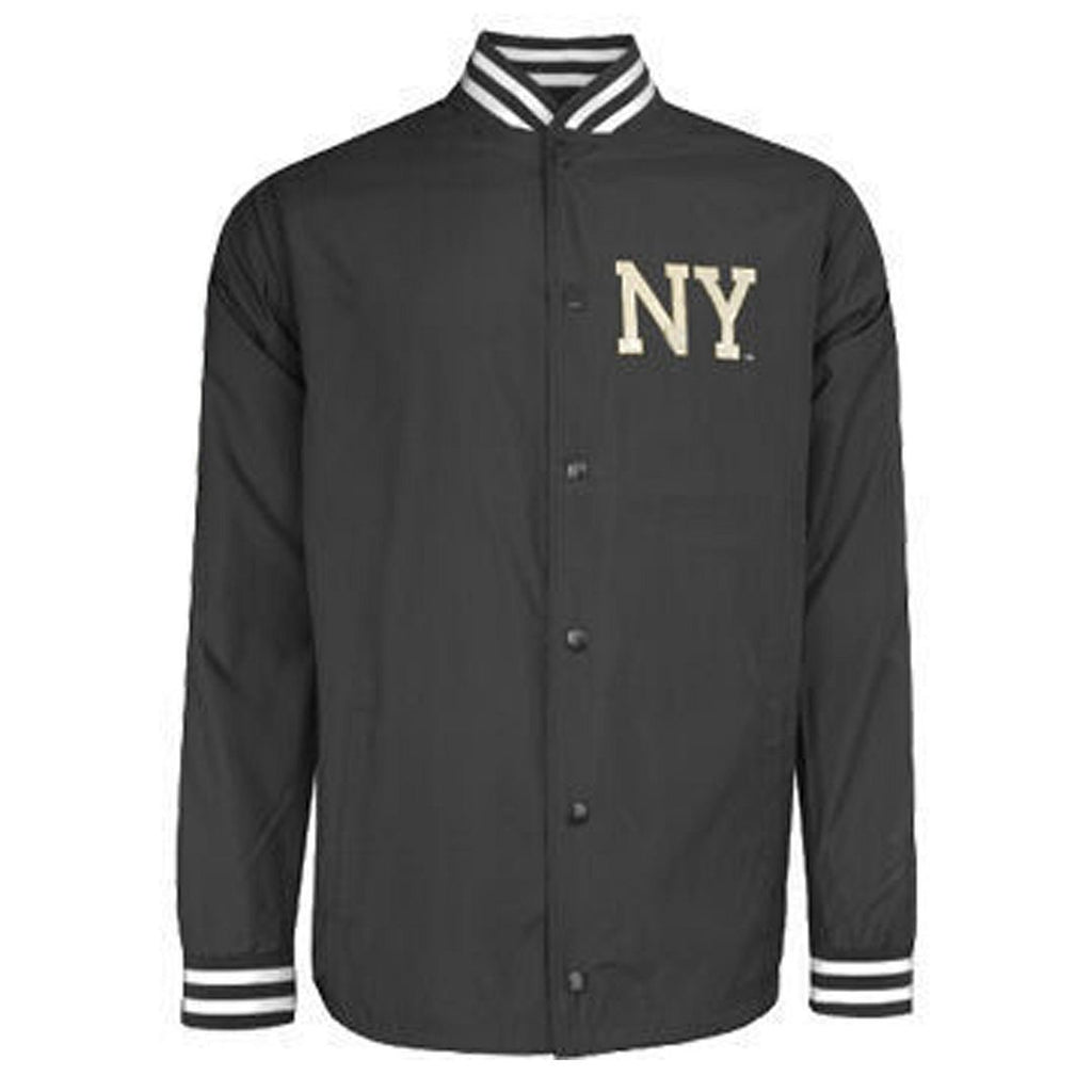 Majestic NY New York Mens Black Baseball Jacket