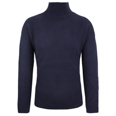 Lacoste Plain Womens Navy Sweater