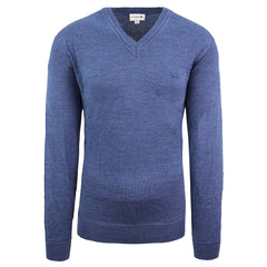 Lacoste Wool Mens Blue Sweater