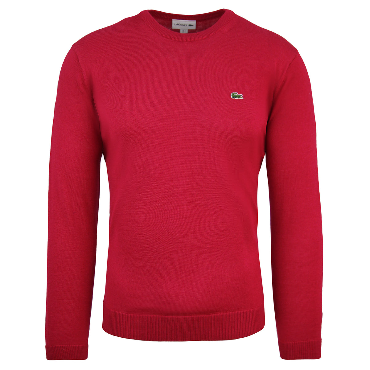 Lacoste Logo Mens Pink Sweater