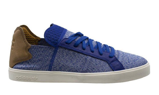 Adidas Pharrell Williams Vulc Blue Synthetic Lace Up Trainers - Mens