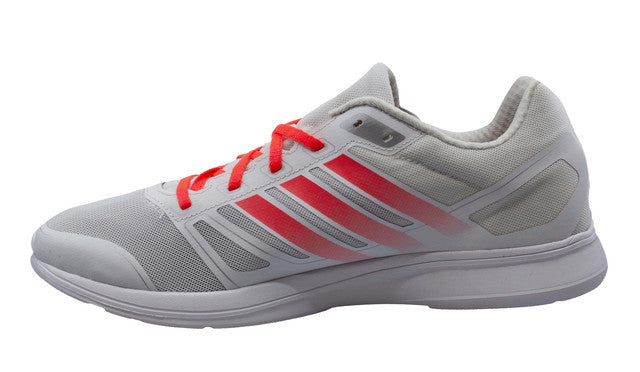 Adidas Lite Speedster 3 White Textile Lace Up Running Trainers - Mens