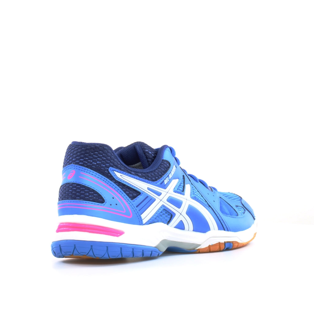 Asics Gel-Blocker Blue Synthetic Lace Up Womens Trainers B65NQ 4001