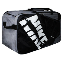 Nike Logo Mens Black/Grey Duffel Bag