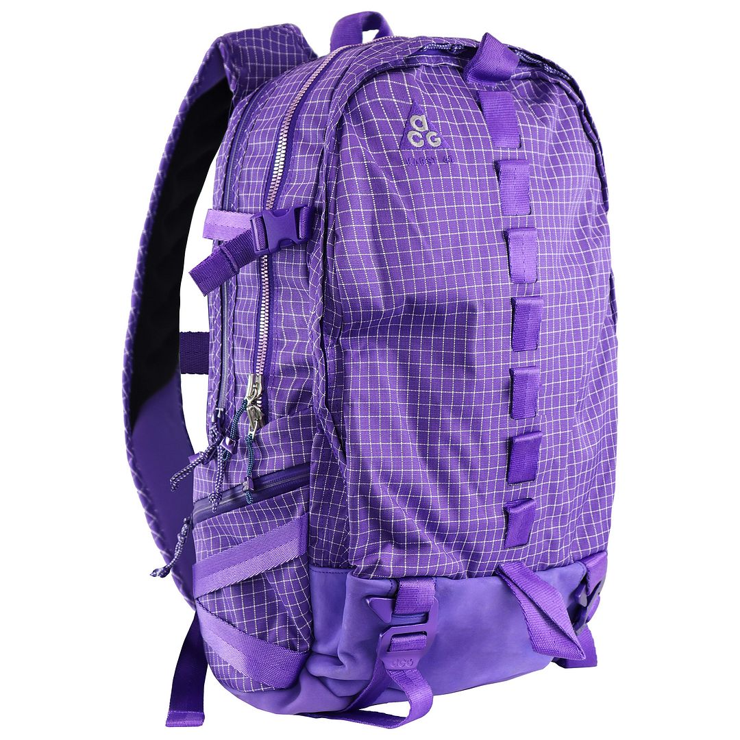 Nike ACG Karst 23l Adjustable Unisex Purple Hybrid Backpack BA2764 501