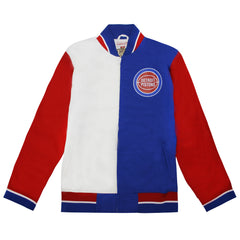 Mitchell & Ness Detroit Pistons Zip Up Team History Warm Up Jacket BA57OF DPI