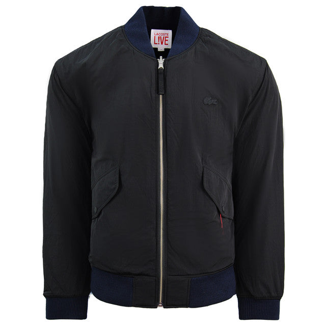 Lacoste L!VE Reversible Mens Bomber Jacket