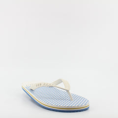 Ted Baker Flyxx 4 Blue White Synthetic Mens Slip On Thong Flip Flops