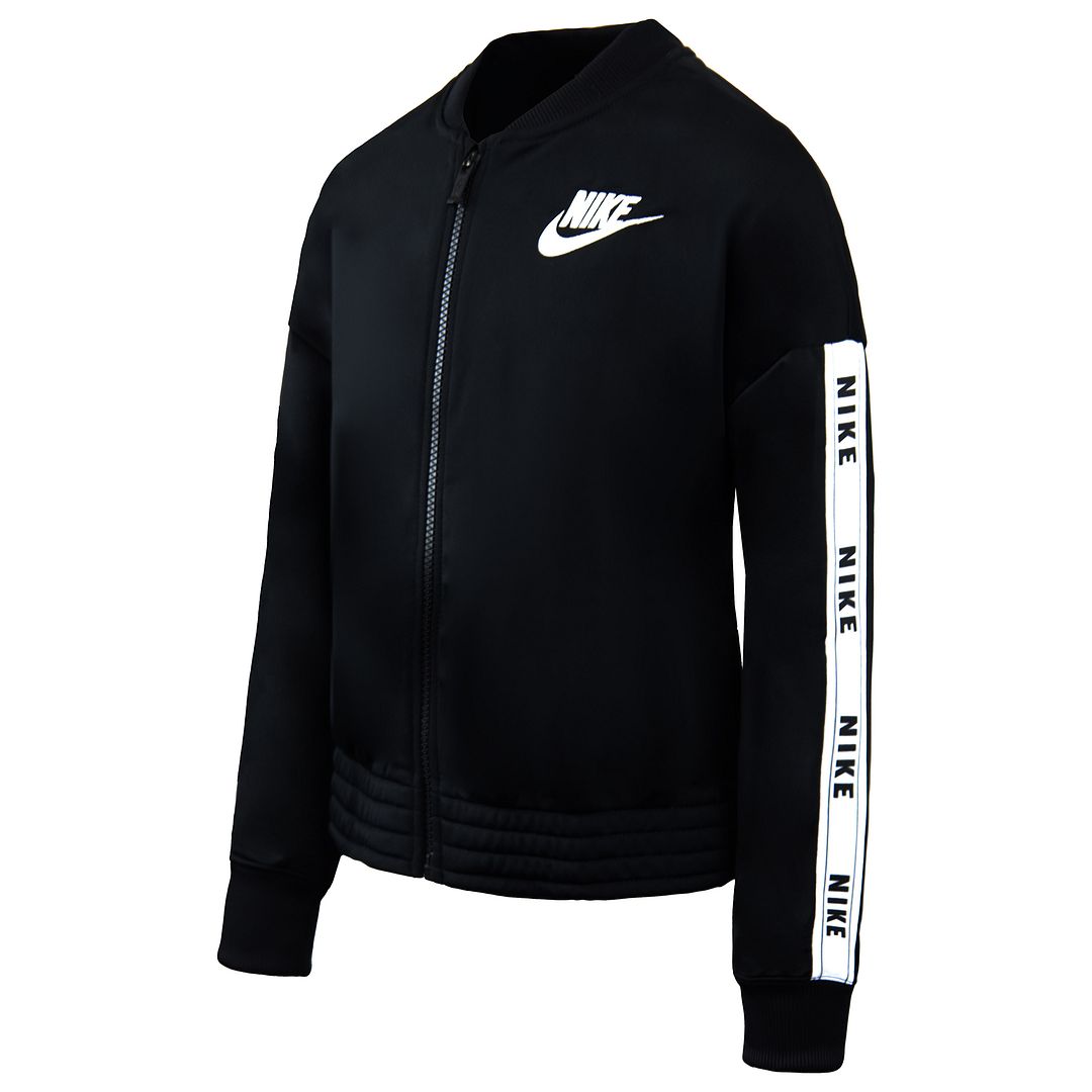 Nike Long Sleeve Zip Up Stretch Waist Womens Tracksuit BV2769 010