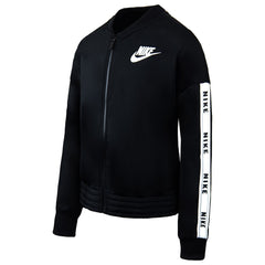 Nike Long Sleeve Zip Up Stretch Waist Womens Tracksuit BV2769 010