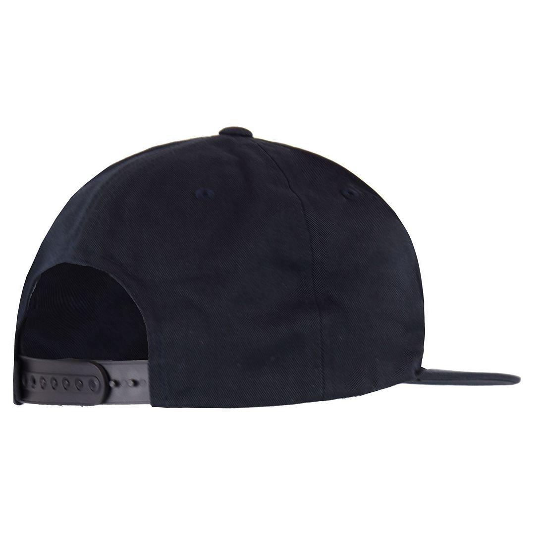 Supra Navy Blue Above Graphic Logo Flat Brim Decord Cap C3091 400