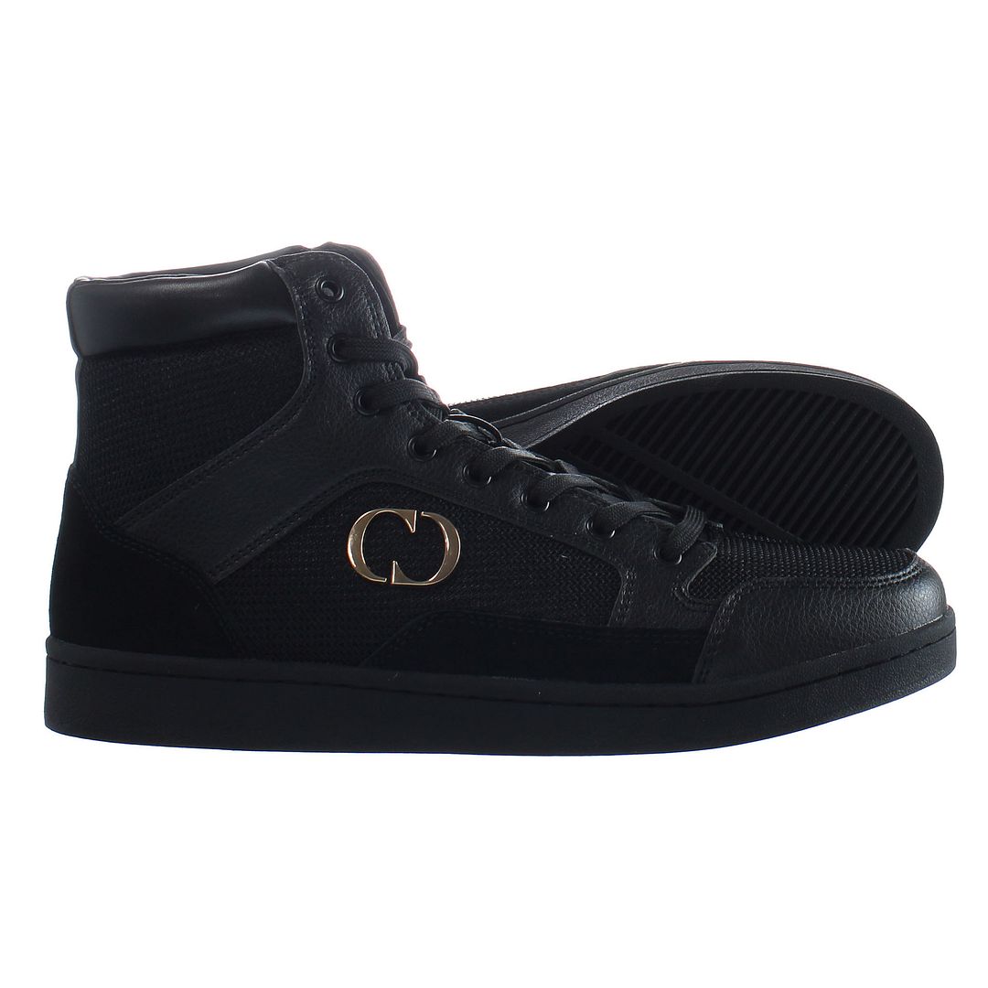 Criminal Damage Craft Mens Black Trainers