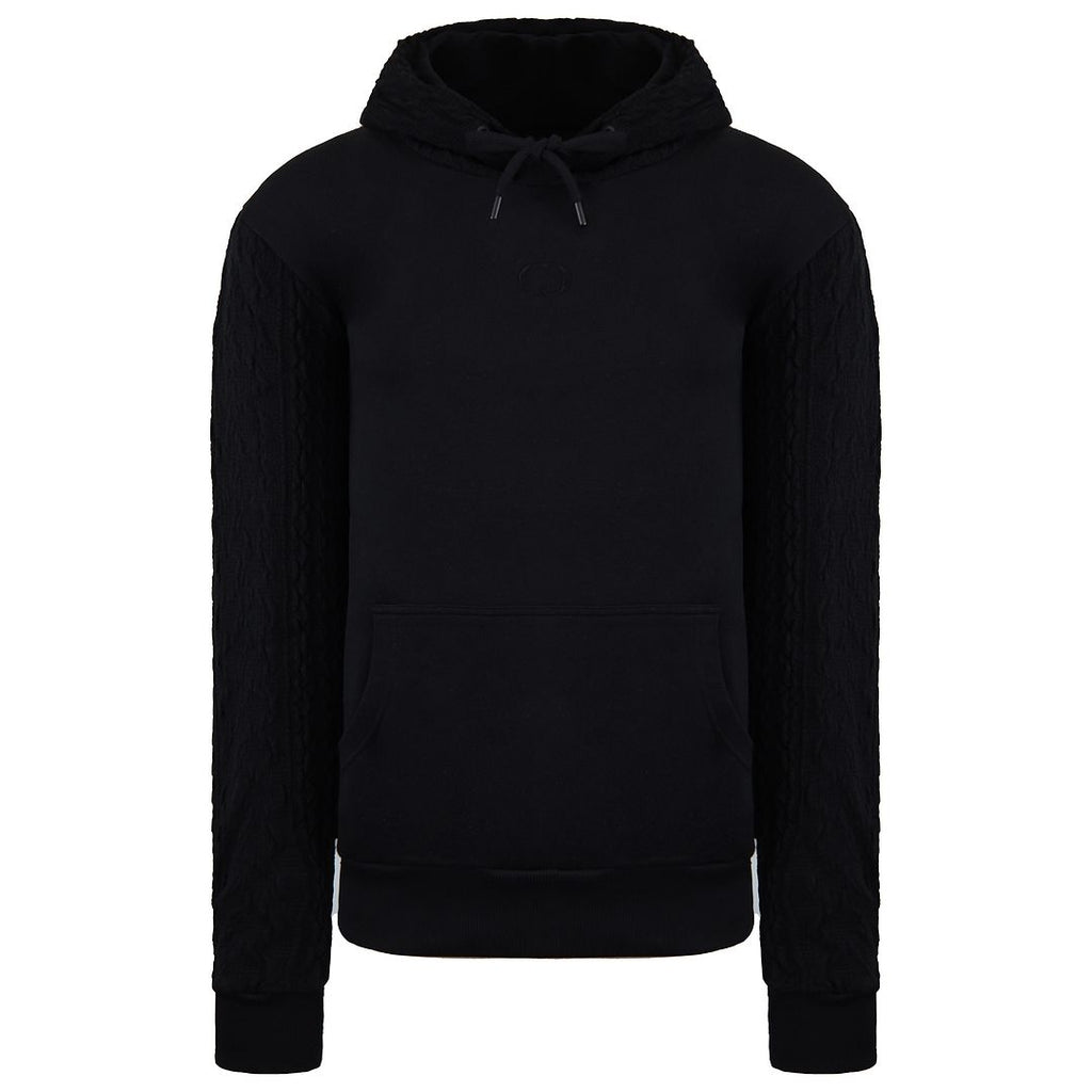 Criminal Damage Cable Mens Black Hoodie